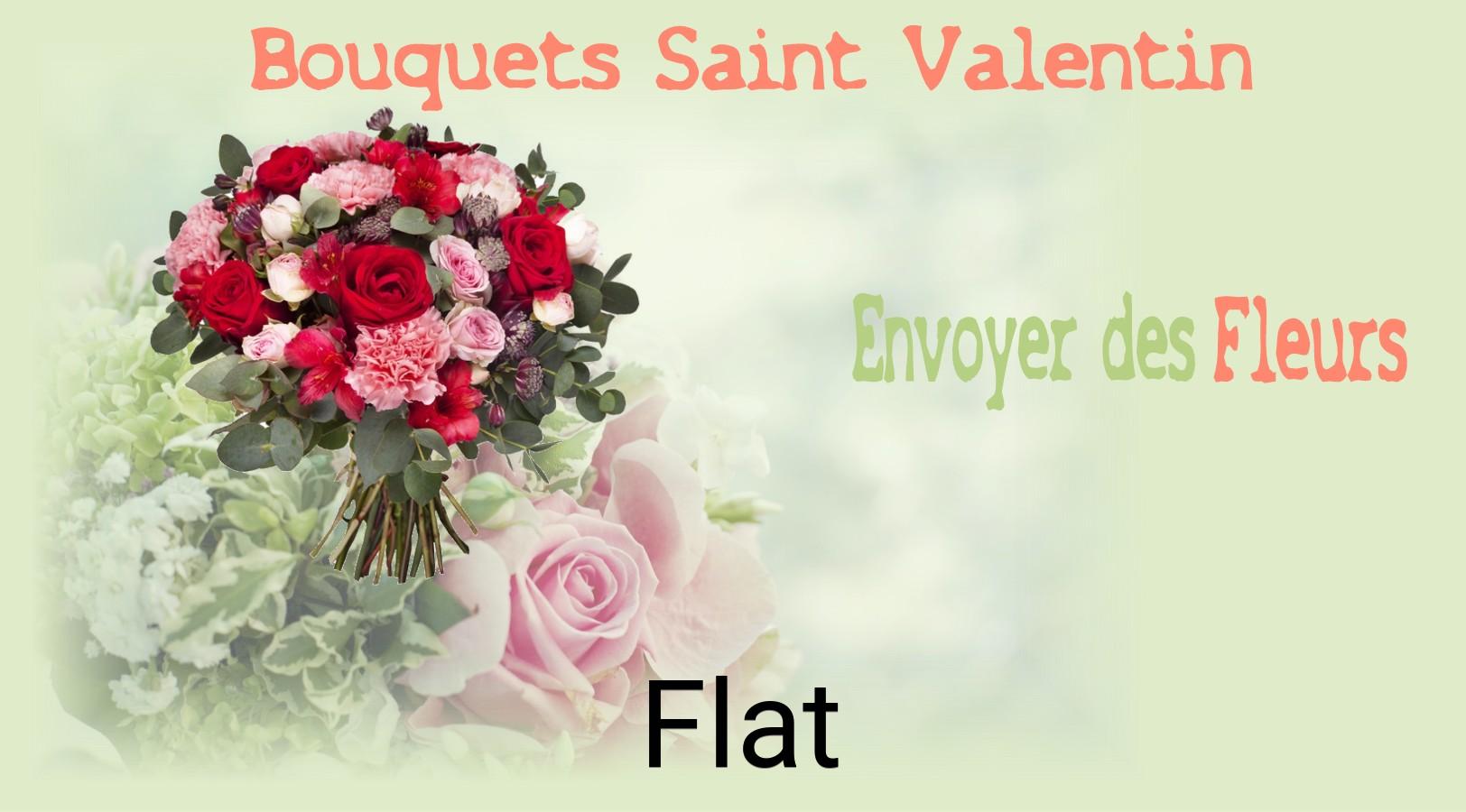 Roses de Saint-Valentin livrées à Flat